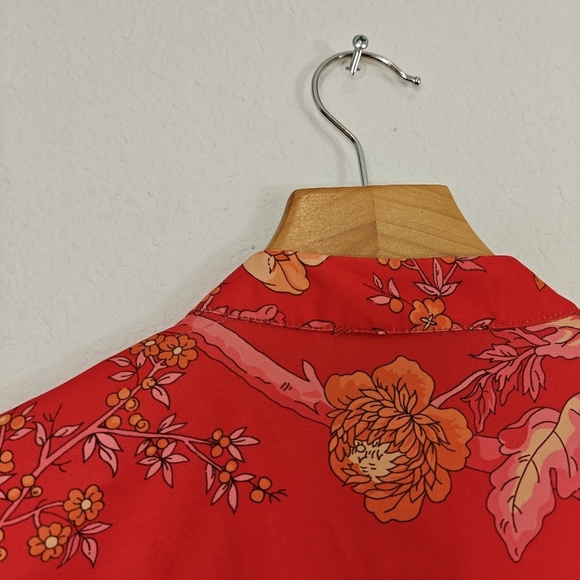 Tuckernuck Vida De Las Flores Today Shirt Dress 3/4 Sleeves Size XXS - Picture 16 of 16